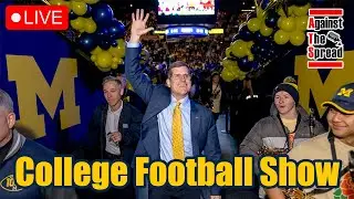 Jim Harbaugh, Caleb Downs, Transfer Portal, and MORE! | ATS College Show