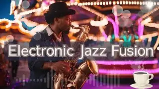 Latte Love & Electric Blues Sax Driven Electronic Jazz Music Instrumental with Lo Fi Hip Hop & House