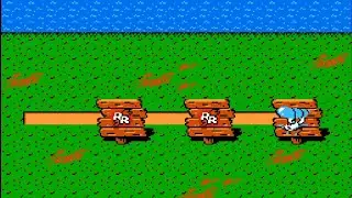 Disney Chip &rsquo;n Dale Rescue Rangers NES Gameplay | Zone I & Zone J Final Levels