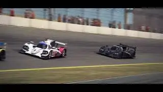 Using slipstream and side-drafting I think idk. Also did not brake at the corners I was supposed to