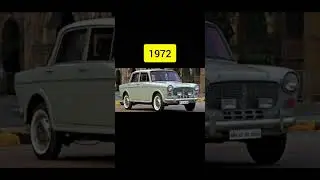 Evolution of Fiat padmini car (1964-2001)