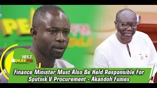Finance Minister Must Also Be Held Responsible For Sputnik V Procurement - Akandoh Fumes
