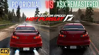 Need For Speed Hot Pursuit Graphics Comparison | Original vs Remastered | 4K
