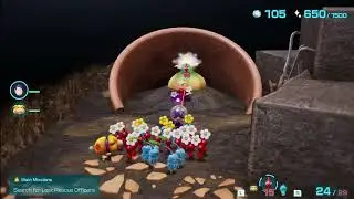Sun Speckled Terrace 100% Guide - All Caves, Treasures, Onions & Rescues | Pikmin 4