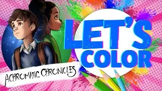 Sip 'N Art - Achromatic Chronicles Blue Fan Art