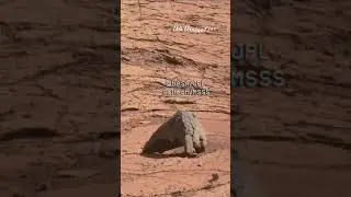 Mars - This Unusual Looking Mars Stone, Appears To Have Legs...NASA #shorts #mars
