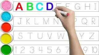 ABC Flashcards for Toddlers | Babies First Words & ABCD Alphabets | ABC Learning for Toddlers