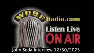 WDBF.FM Radio Host Captain Hook Interviews John Seda from Rising Sun Music in Tampa  12/30/2024