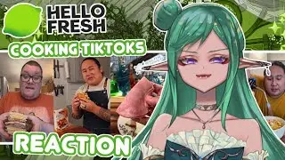 Sylla REACTS to Cooking TikToks (#sponsored by @HelloFreshUS!!!)