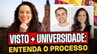 LIVE - MORAR NA ESPANHA: Como estudar em universidades Espanholas: pr&eacute;-vestibular, visto e permiss&atilde;o