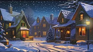 ❄️📻 Soft Oldies Playing in the Other Room | 1940s Radio Cozy Jazz for Quiet Winter Nights ✨🎺