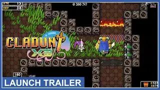 Cladun X3 -  Launch Trailer (Nintendo Switch, PS4, PS5, and Steam)