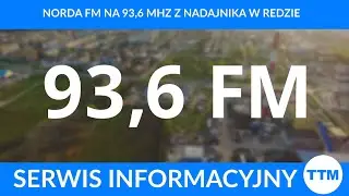 NORDA FM na 93,6 MHz z nadajnika w Redzie