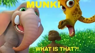 What&rsquo;s On Your Face, Munki?! 😂 | Jungle Beat: Munki & Trunk | Funny Kids Cartoon Adventure