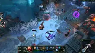 Morgana outplay 1 vs 5 [LOL]