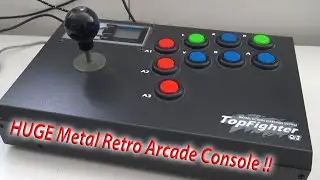 One HUGE Arcade Metal Game Stick Console That Plays Everything 😎