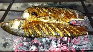 Simple Grilled Fish at Home | Ghar Main Koilo Pe Fish Kese pakaen | Cooking Recipe