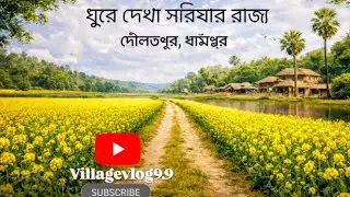 সরিষার রাজ্য 🌼 | Daulatpur, Dhamswar😱