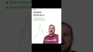 Amazon $AMZN today had a 20:1 stock split. #stocks #investing #amazon