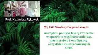 Pedagogika Lasu - wykład Prof. Kazimierz Rykowski, UKSW,  22.09.2021