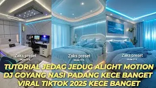 Tutorial Jedag Jedug Alight Motion DJ Goyang Nasi Padang (Sopt Sfoken) Viral TikTok 2025