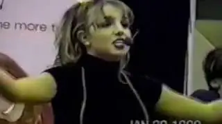 Britney Spears Rare Mall Tour rare footage 1999
