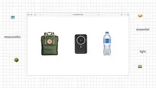 pack with me for a $50 total weekend challenge.