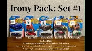 DIECAST DISRUPTED: IRONY PACK | Kickstarter Campaign Launched!