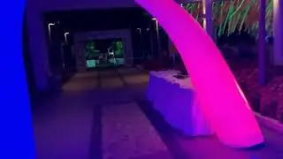 Anyone for a Neon rave party? - Baia Lara Hotel