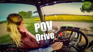 Deutz Agrotron 215 - POV DRIVE (60FPS)