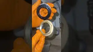 Basin waste nut replaced 👊 #basin #leakrepair #basinwaste