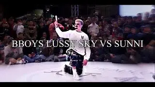 Bboys Lussy Sky vs Sunni. Semi-Final. Hustle & Freeze Vol.13