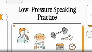 Low Pressure Speaking Drills You Can Try TODAY