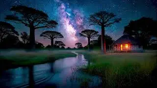 🌿 Deep Sleep with Frog and Cricket Sounds | Natural Ambience for Health & Inner Peace🌿