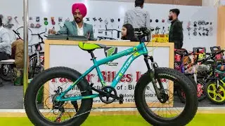 Fat Bike Blue colour available Factor Bikes India our exhibition
