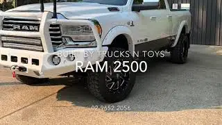 New ram 2500 built by trucks n toys , Ram Australian trailready bullbar