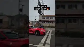 Bengaluru Super Cars Ferrari 812 GTS Exhaust🔥