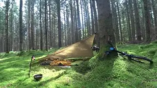 3 Tage AllEin im Wald 2.0: Geilstes Ultralight Tarp / Outdoor Frühstück ever!? / Hitzewelle 2023 2/5