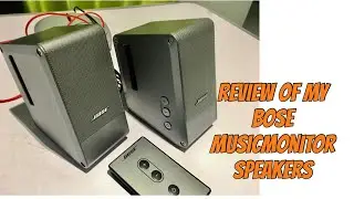 Bose music monitor speakers review and sound demo