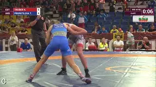 Qual. WW - 49 kg: T. PROFATILOVA (UKR) df. N. TRUBER (EST) by VSU, 10-0