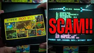 Exploring Odd 8 bit(NES)/Famicom multicart (SUPER 2100 in 1) in 2025 - Snake oil SCAM !!
