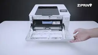 ZIPRINT 지프린트 토너 카트리지 설치가이드 예시
