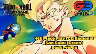 4th Place Green Son Goku BT24 - Dragon Ball Super Card Game Master with Biriarr G3