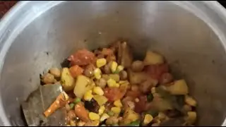 Biryani preparation