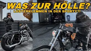 Was zur Hölle? Lüsterklemmen in der Sporty?