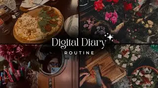 diário offline |  voltando à rotina ♡