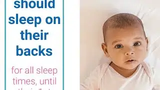 Safe Sleep for Your Baby - Sudden Infant Death Syndrome (SIDS) Awareness