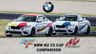 BMW M2 CS CUP Comparison between ACC/rF2 - Only Sound
