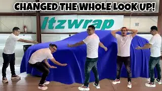 REVEALING MY NEW AMG MERCEDES BENZ WITH A ONE OF ONE MARTYMAR WRAP *I LOVE IT*