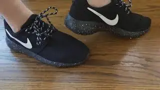 I Bought A Black Nike Shoes  From Wish!!! | Wish Tiktok Reviews